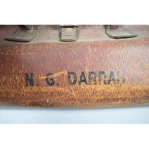 182 - A Vintage Cricket Bag Containing Pads, Gloves, Balls and Gray-Nicolls Steel Spring Superlite Cricket... 