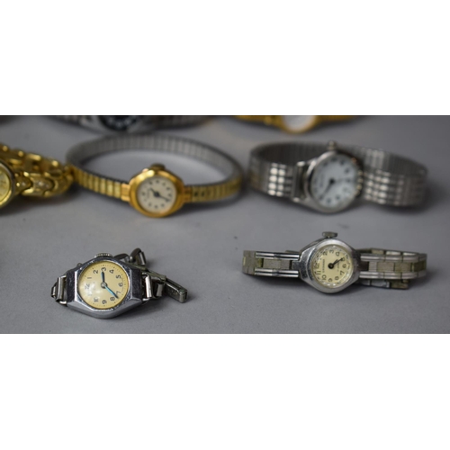 228 - A Collection of Fourteen Various Wrist Watches