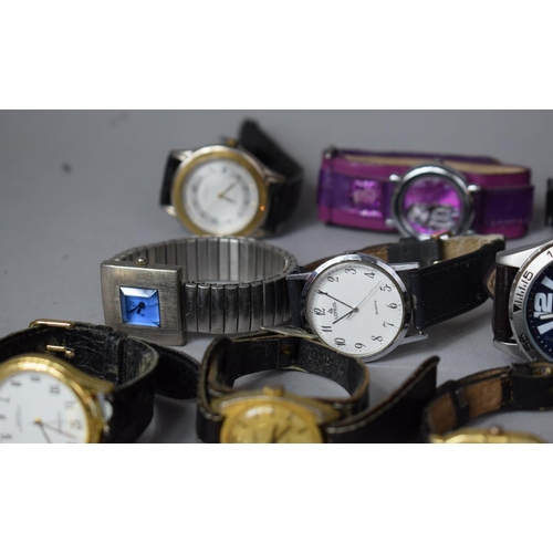 230 - A Collection of Various Gents and Ladies Wrist Watches