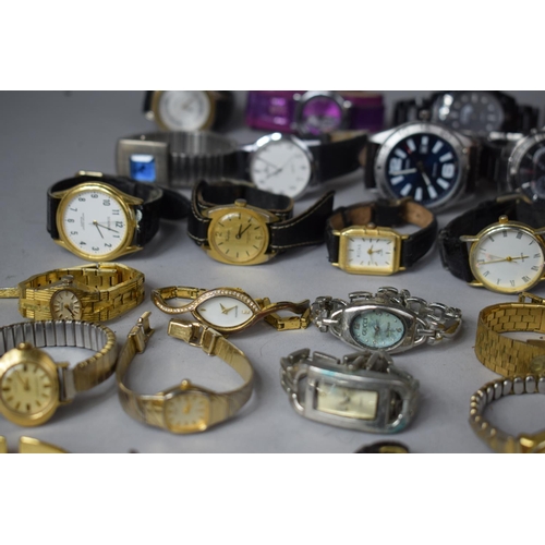 230 - A Collection of Various Gents and Ladies Wrist Watches