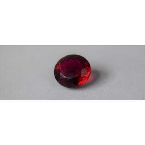 233 - A Pink Natural Oval Topaz with Appraisal Valuing at £1122.77