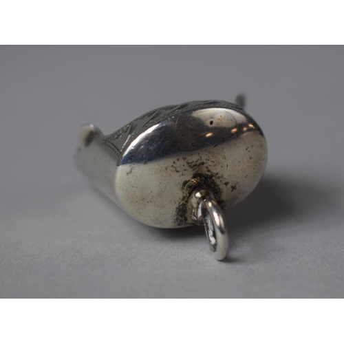 382 - A Silver Tea Caddy Spoon by William Davenport, Birmingham 1900