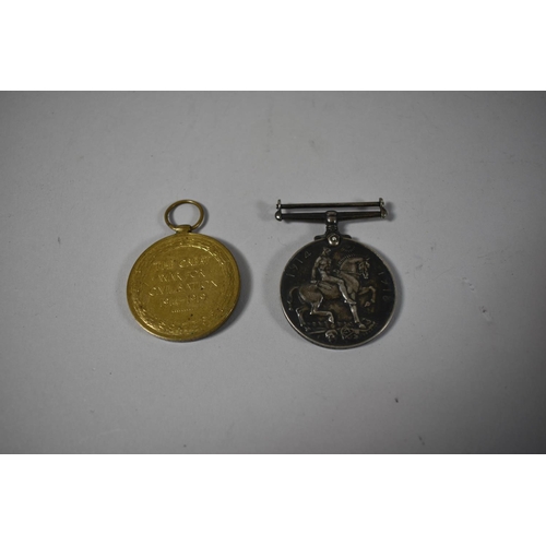 68 - Two WWI Medals Awarded Pte. H F Cowle, Army Service Corps No.DM2-208420