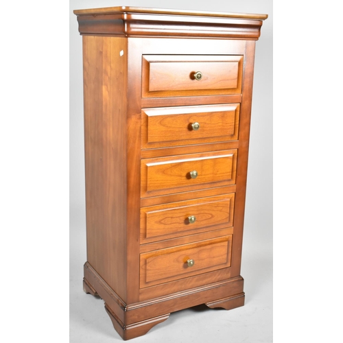 74 - A Modern Five Drawer Chest, 57cm Wide