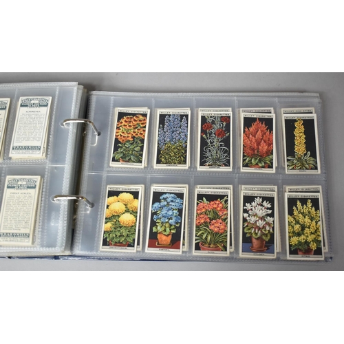 172 - A Ring Binder Containing Various Sets of Cigarette Cards