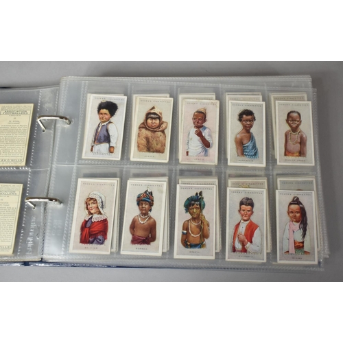 172 - A Ring Binder Containing Various Sets of Cigarette Cards