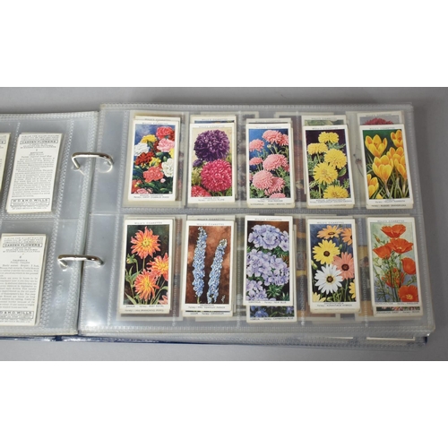 172 - A Ring Binder Containing Various Sets of Cigarette Cards