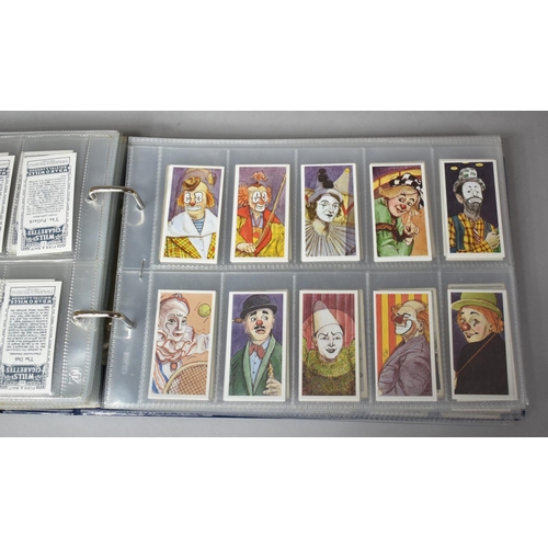 172 - A Ring Binder Containing Various Sets of Cigarette Cards