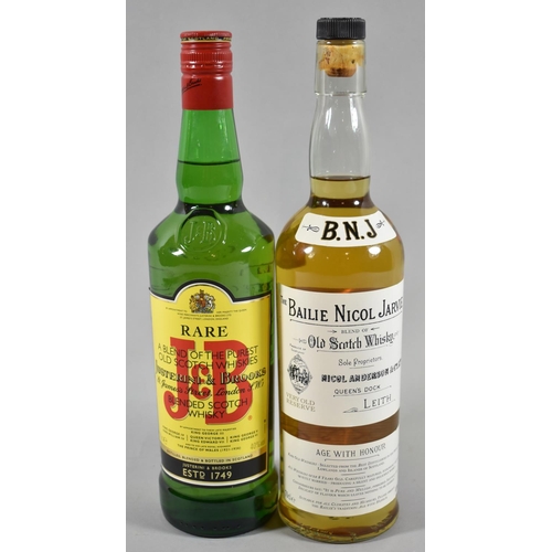 79 - Two Bottles of Blended Scotch Whisky, BNJ and J&B