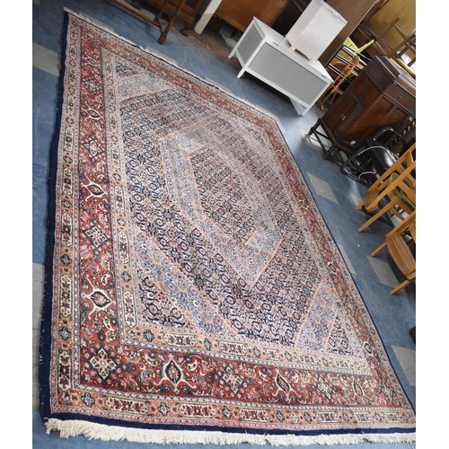 544 - A Fine Persian Handmade Tabriz Carpet, 318x218cm