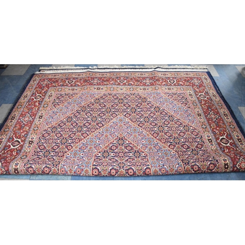 544 - A Fine Persian Handmade Tabriz Carpet, 318x218cm