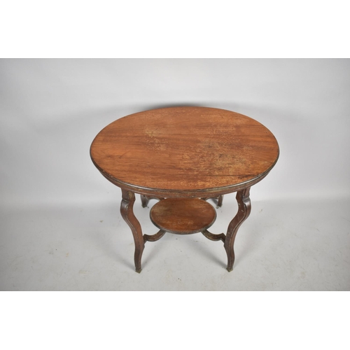 553 - An Edwardian Oval Occasional Table for Restoration, 71cm wide