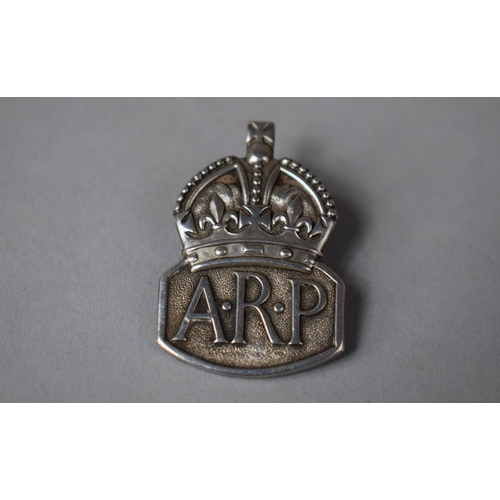 69 - A Silver ARP Badge, London 1936