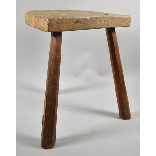 72 - A Vintage Three Legged Milking Stool