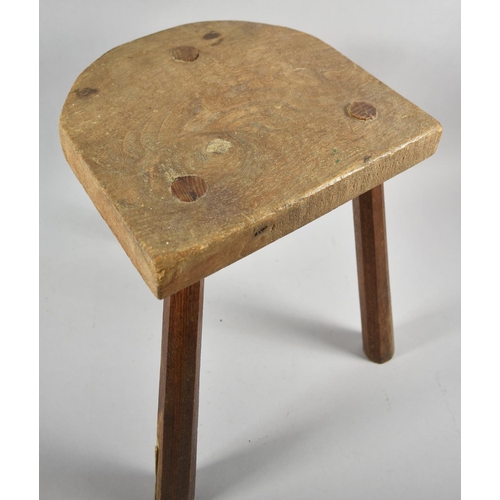 72 - A Vintage Three Legged Milking Stool