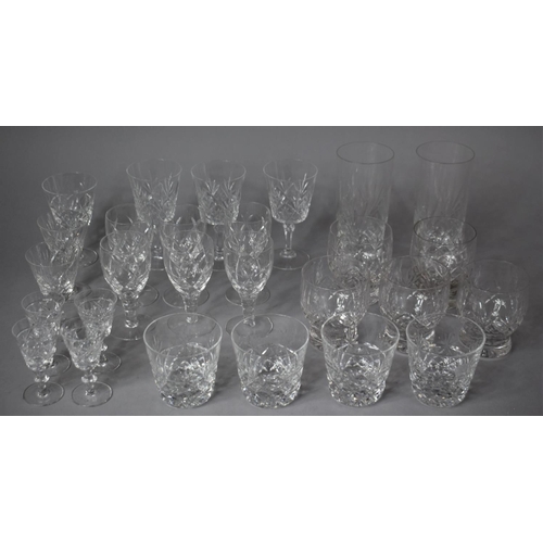 289 - A Collection of Various Glassware to include Tumblers, High Balls, Sherry Glasses, Liqueurs Etc