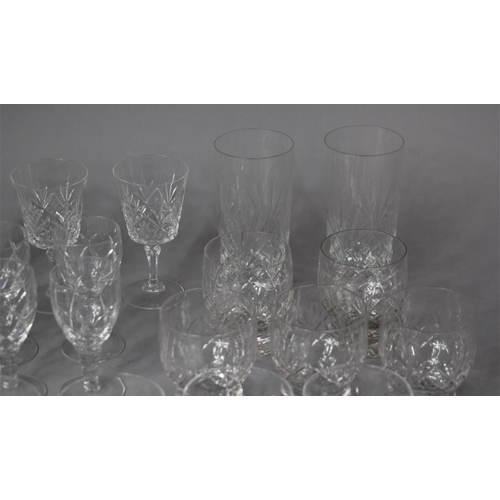 289 - A Collection of Various Glassware to include Tumblers, High Balls, Sherry Glasses, Liqueurs Etc