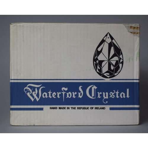 296 - A Set of Six Waterford Crystal Hock Glasses with Original Waterford Cardboard Box