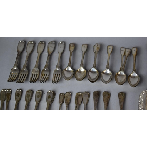 302 - A Collection of Various Cutlery to include Quantity of Mappin and Web Monogrammed M, Various Bone Ha... 