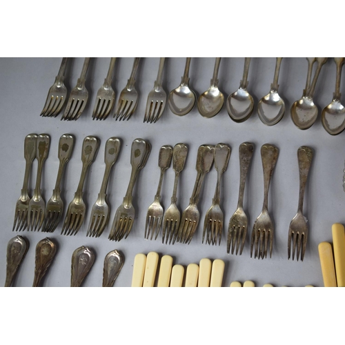 302 - A Collection of Various Cutlery to include Quantity of Mappin and Web Monogrammed M, Various Bone Ha... 