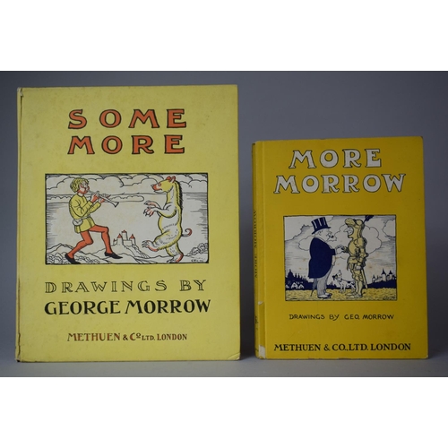 338 - Two Bound Volumes on the Work of George Morrow (1869-1955, Cartoonist and Book Illustrator): 1921 Ed... 