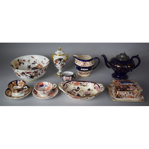 267 - A Collection of Various 19th Century and Later Imari and Gilt Decorated China to include Ridgways Im... 