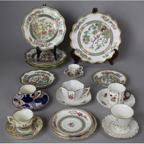 272 - A Collection of Various 19th Century and Later Ceramics to include Nine Pieces of Coalport Indian Tr... 