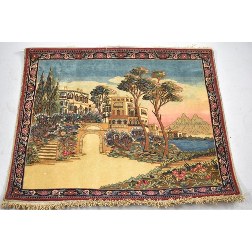 283 - A Machine Made Continental Tapestry, 94cm wide