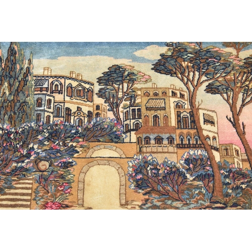 283 - A Machine Made Continental Tapestry, 94cm wide