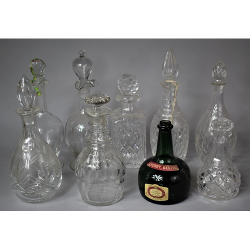 299 - A Collection of Various Decanters, Eight in Total