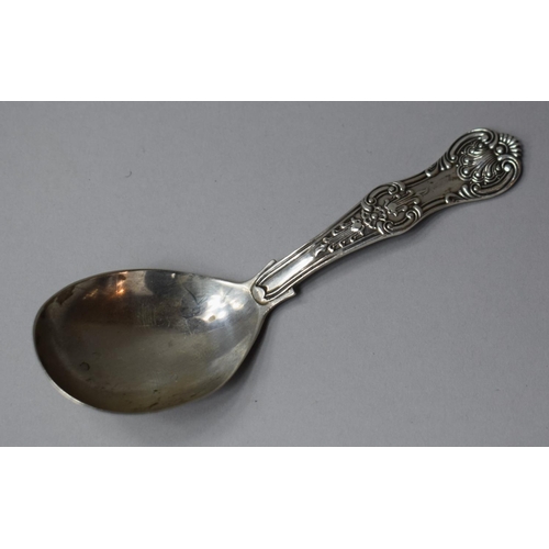 349 - A Silver Tea Caddy Spoon, London 1863