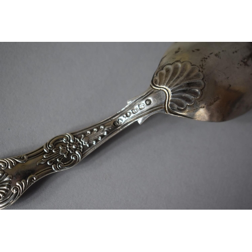 349 - A Silver Tea Caddy Spoon, London 1863