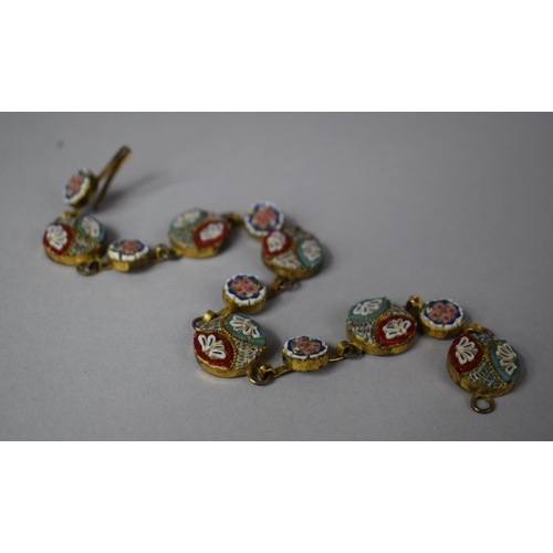 388 - An Early 20th Century Micro Mosaic Bracelet