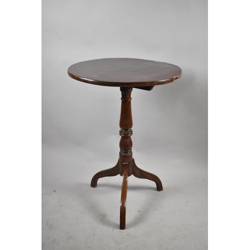 541 - A Late 19th Century Circular Topped Tripod Table, 55cm Diameter