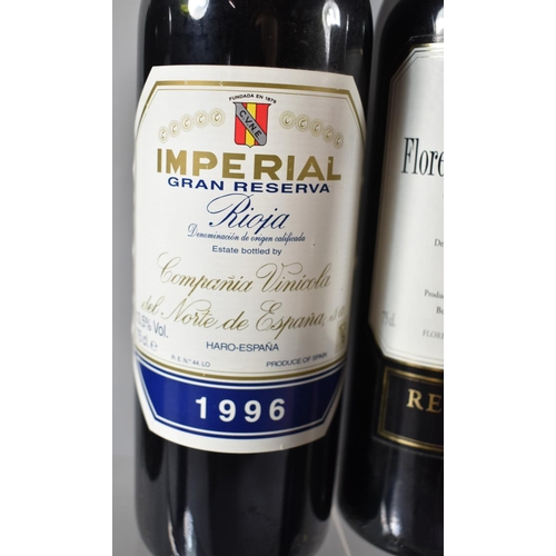 84 - A Collection of Six Bottles of Rioja to Include 2x1996 Imperial, 4x2001 Florentino Du Locanda