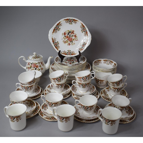 238 - A Colclough Pattern Part Dinner and Tea Set to Comprise Bowls, Plates, Cake Plate, Large Plates, Cup... 