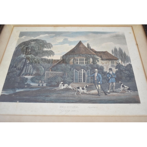 247 - A Gilt Framed Limited Edition Print of Shooting Scene by CH Whymper, Singed in Pencil by the Artist ... 