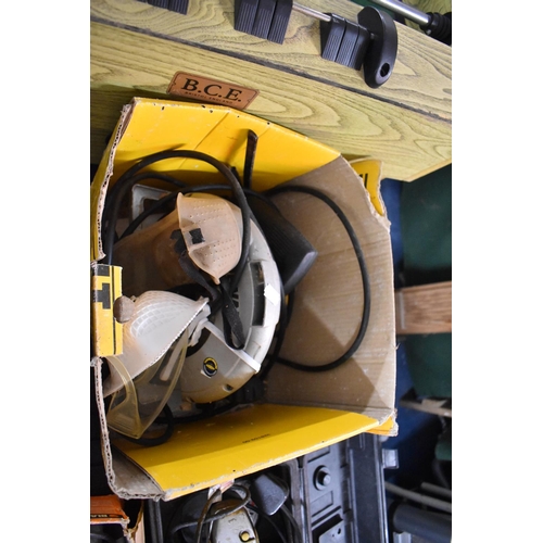 382 - A Dewalt DW62 Saw (Not Tested)