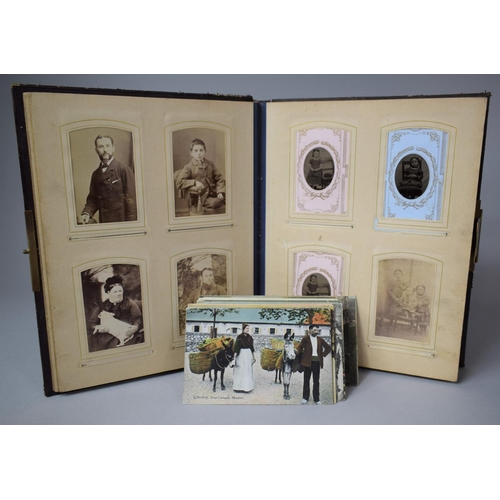 397 - An Early 20th Century Photo Album Containing Photos (Incomplete) Together with a Collection of Vario... 