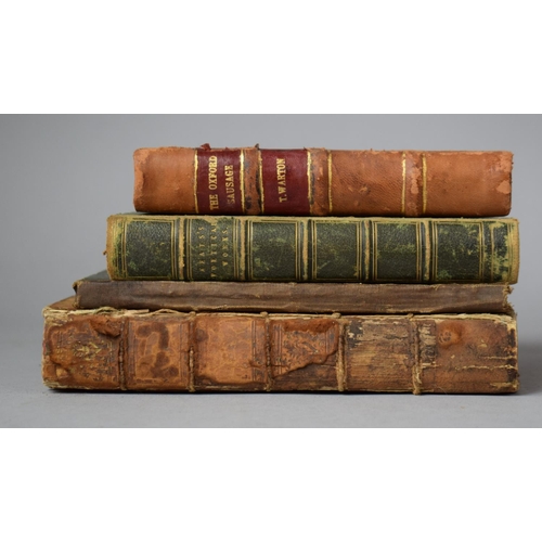 406 - A Collection of Books on a Topic of Poetry to Include The Oxford Sausage, A 1868 Edition of The Poet... 