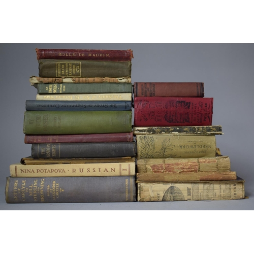 411 - A Collection of Various Late 19th/Early 20th Century Books to Include 1923 Edition of Carlyle's Lett... 