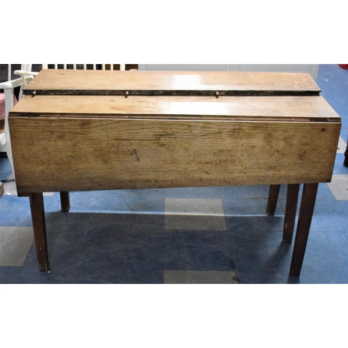 494 - A Late 18th/19th Century Drop Leaf Table, in Need of Complete Restoration