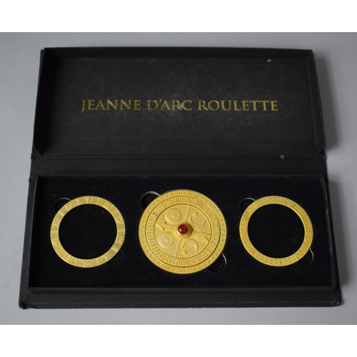 92 - A Boxed Jeanne D'Arc Roulette Wheel Game