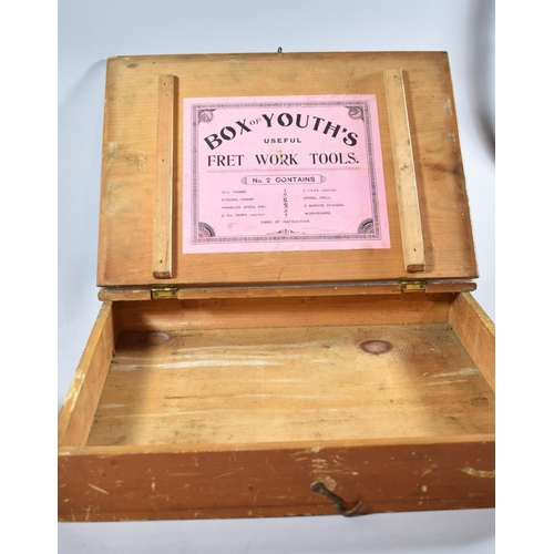 174 - Two Vintage Wooden Boxes, 38cm wide