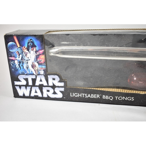 179 - A Cased Set of Star Wars Lightsaber BBQ Tongs in Original Box