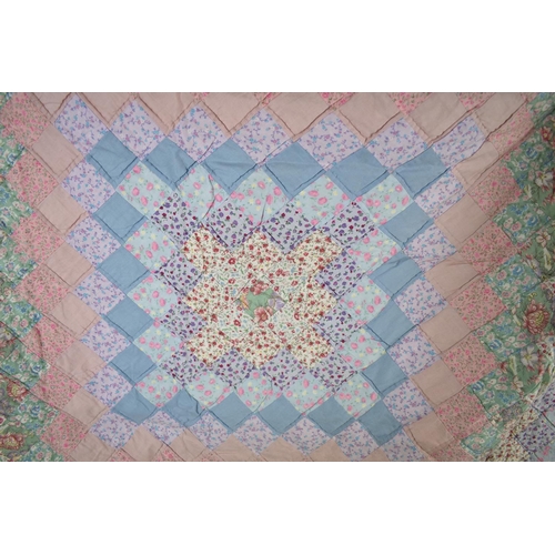 200 - A Handmade Patchwork Quilt, 267x249