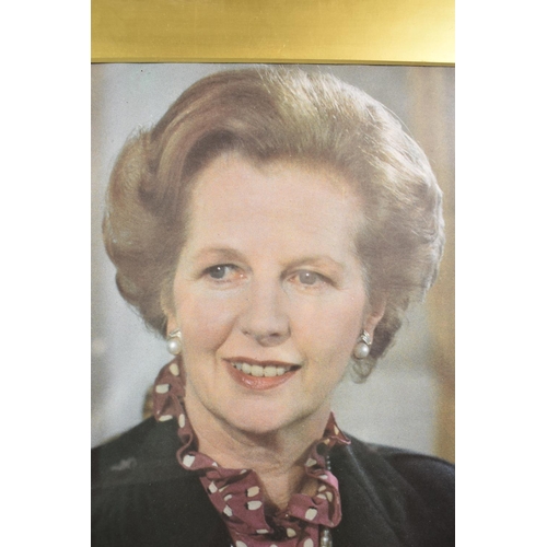 256 - A Gilt Framed Conservative Party Photograph of Margaret Thatcher, 37x27cm