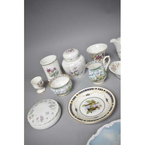 266 - A Collection of Various Ceramics to Include Royal Albert Silver Birch Milk and Sugar Bowl, Wedgwood ... 