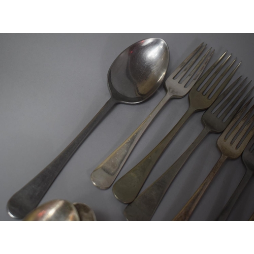 329 - A Large Collection of Various Silver Plated Cutlery