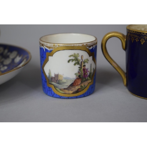 344 - A Collection of Various 19th Century and Later Cabinet Cups and Saucers To Include Coalport, Contine... 